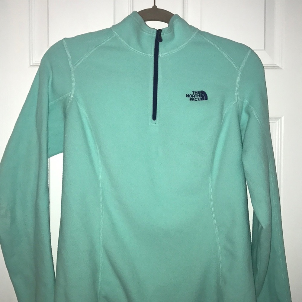 North face 1/4 zip sweatshirt